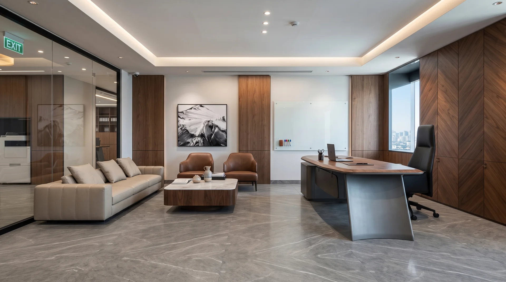 Chọn sofa sảnh lễ tân sao cho vừa vặn và dễ ngồi